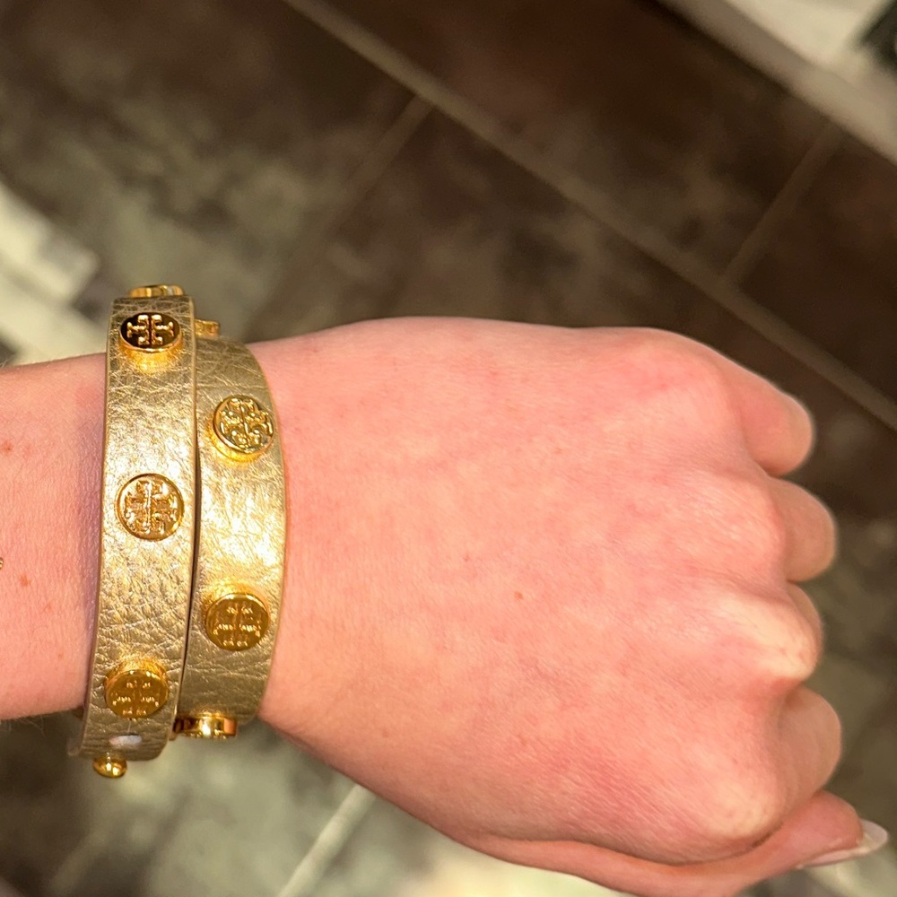 Tory Burch Gold Wrap Bracelet